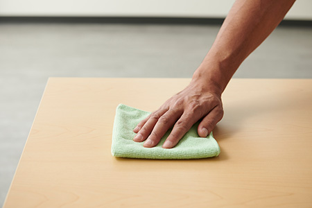 Rubbermaid Microfiber In Use