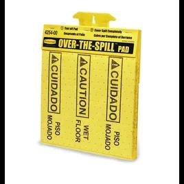 Over the Spill® Absorbent Pad 16X12.6 IN Yellow PP 264/Case