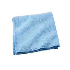 Victoria Bay Cleaning Cloth 16X16 IN Microfiber Blue Square 24/Pack