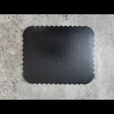 Cake Board 1/4 Size Paperboard Black Rectangle 100/Case