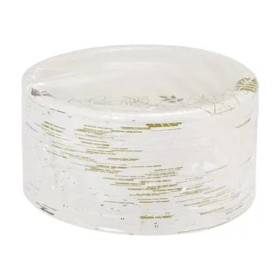 Dixie® Plate 7 IN Paper White Green Pathways Medium Weight 1000/Case