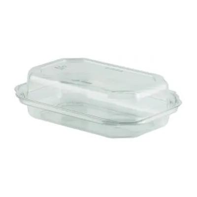 Cold Take-Out Container Hinged With Dome Lid 5X7.21X2 IN PET Clear Deep 250/Case