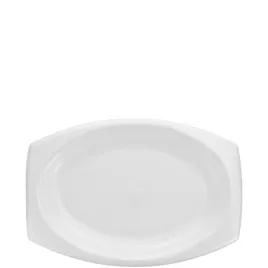 Dart® Quiet Classic® Serving Tray Base 9.75X6.625X0.796 IN XPS White 125 Count/Bag 4 Bags/Case 500 Count/Case