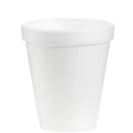 Cup 8 OZ Polystyrene Foam White 1000/Case