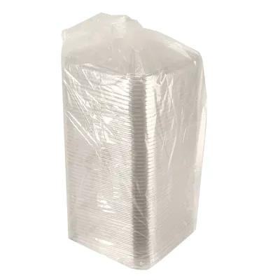 Recycleware® Deli Container Base 6.1X6.1X2.6 IN RPET Clear Square 300/Case