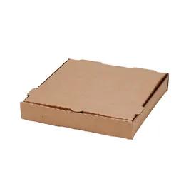 Pizza Box 12 IN Corrugated Cardboard Kraft Fluted B-Flute 50/Bundle