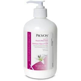 PROVON® Hand & Body Lotion 16 OZ 3.1X3.1X6.98 IN Fragrance Free Moisturizing 12/Case