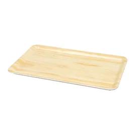 16S Meat Tray Polystyrene Foam Wood Grain 300/Case