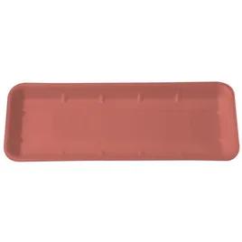 7S Meat Tray 14.5X5.75X1 IN Polystyrene Foam Shallow Rose Rectangle 250/Case