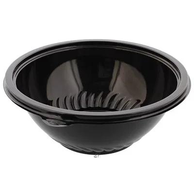WNA CaterLine® Catering Bowl 80 OZ Plastic Black 25/Case