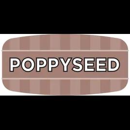 Bakery Poppyseed Label 500/Roll