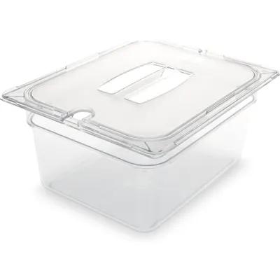 San Jamar Food Storage Container 1/2 Size 8.5 QT PC 6/Case