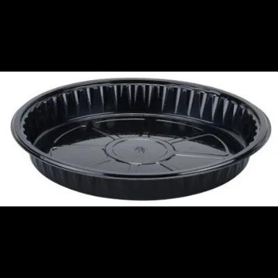 Cake Baking Tray 10X1.25 IN Plastic Black Round Oven Safe 200/Case
