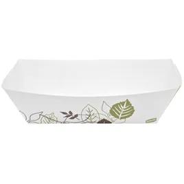 Dixie® Kant Leek® Food Tray 5 LB Single Wall Poly-Coated Paper Multicolor Pathways Rectangle 500/Case
