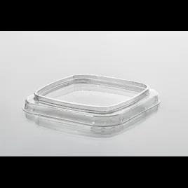 Lid Dome 5X5 IN PET Clear Square For Container 720/Case