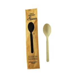 Spoon 6 IN CPLA Bamboo Heat Proof 500 Count/Pack 1 Packs/Case 500 Count/Case