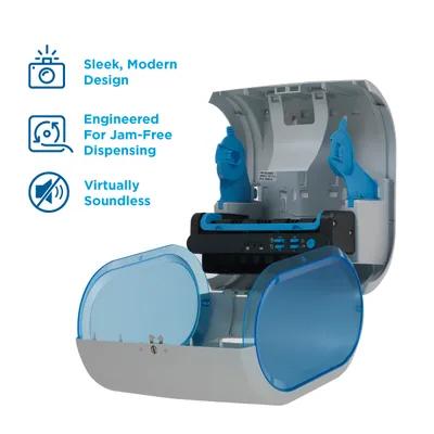enMotion® Impulse® Paper Towel Dispenser 8.58X12.7X13.8 IN Wall Mount Gray 1-Roll Touchless 8IN Roll 1/Each