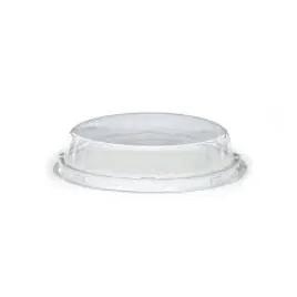 Lid Dome 6.25X9.44X6.52X1.66 IN 1 Compartment PET Round For Bakery Container Unhinged 400/Case