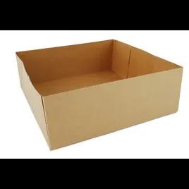 Take-Out Box Base 10.5X10.5X3.6875 IN Kraft Paperboard Kraft Square 200/Case
