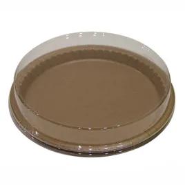 Lid Dome 10.25X10.25X1.65 IN PET Clear Round For Pan Smooth Wall 200/Case