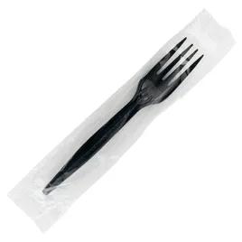 Fork PP Black Heavy Duty Individually Wrapped 1000/Case