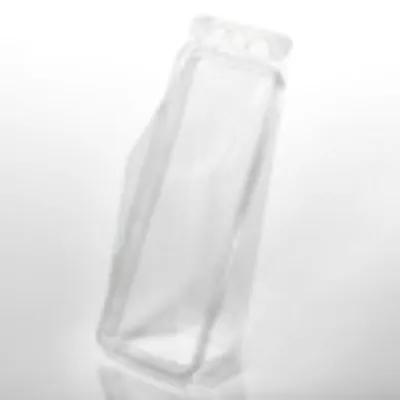 Fresh N' Sealed® Wrap Wedge Hinged With Dome Lid 3X8X3 IN PET Clear Rectangle 455/Case