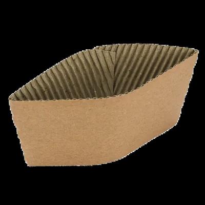 Karat® Cup Sleeve Paper Kraft For 10-24 OZ 1000/Case