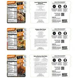 Ground Beef 93/7 Easy Fresh Cooking Label 1000/Roll