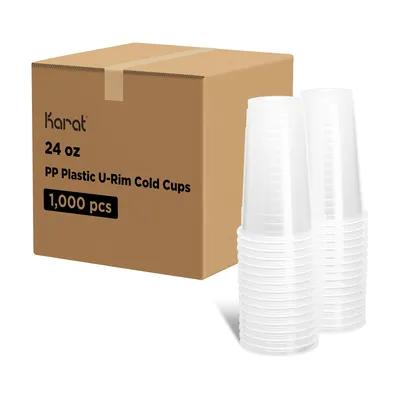 Karat® Cold Cup 24 OZ PP Clear 1000/Case