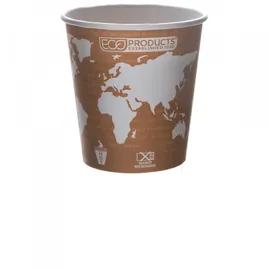 World Art Hot Cup 10 OZ Single Wall Poly-Coated Paper Multicolor 1000/Case