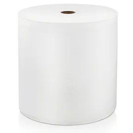 NVI Locor® Roll Paper Towel 8IN 1000 FT White Hardwound 6 Rolls/Case