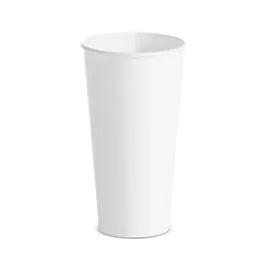 Hot Cup 20 OZ Single Wall Poly-Coated Paper White 600/Case