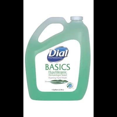 Dial Dial® Basics Hand Soap 1 GAL Light Green Foaming Aloe Advanced Moisturizers 4/Case