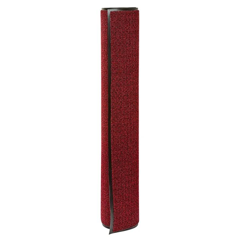 Nomad™ Light Traffic Carpet Floor Mat 72X48 IN Red PP With Vinyl Backing Standard Edging 1/Each