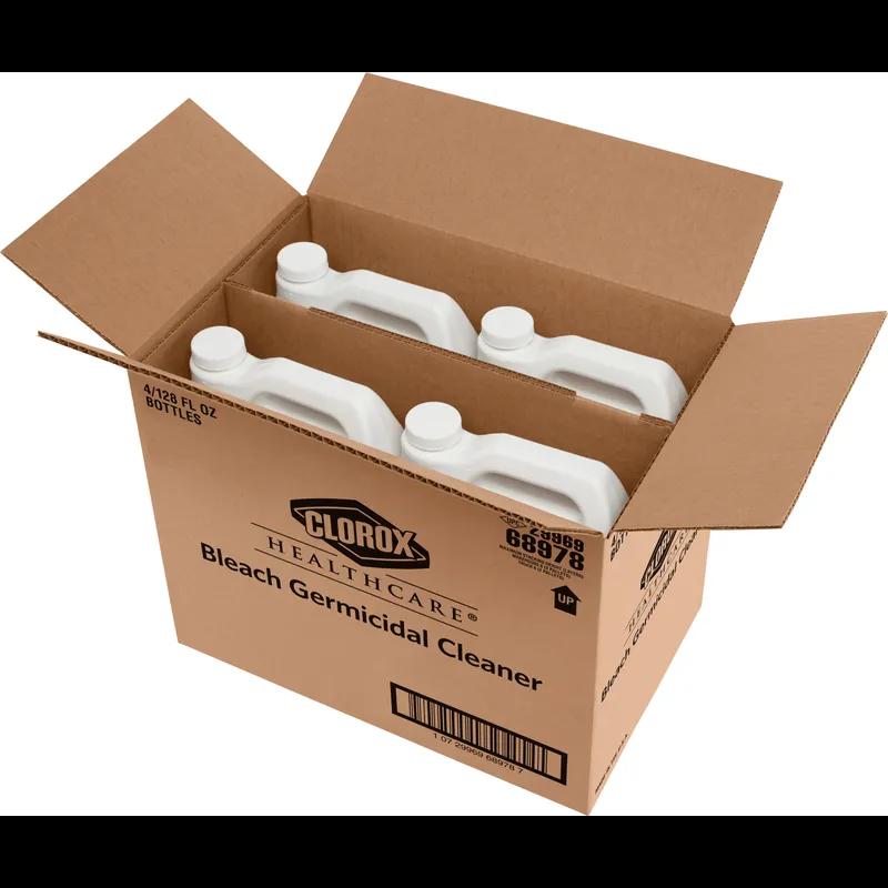 Clorox Healthcare® Bleach Germicidal Unscented One-Step Disinfectant Deodorizer 1 GAL Multi Surface RTU 4/Case