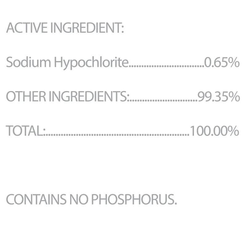 Clorox Healthcare® Bleach Germicidal Unscented One-Step Disinfectant Deodorizer 1 GAL Multi Surface RTU 4/Case