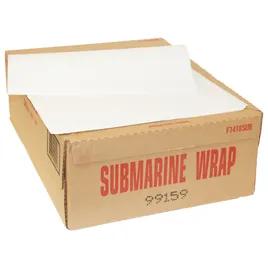 Sandwich Sheet 14X18 IN Dry Wax Paper White 50/Case