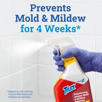 Tilex® Mildew Remover Deodorizer 32 FLOZ Multi Surface RTU Sodium Hypochlorite Antibacterial 9/Case
