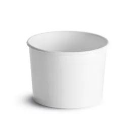 Food Container Base 12 OZ Paperboard White Round 1000/Case