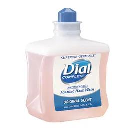 Dial Complete® Hand Soap Foam 1 L Original Scent Pink Antimicrobial 6/Case