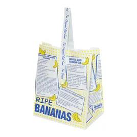 Home-Toter® Banana Bag Paper White Yellow Tote 500/Case