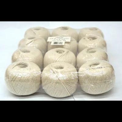 Twine 0.5 LB Cotton Synthetic Blend 24PLY Ball 12/Pack