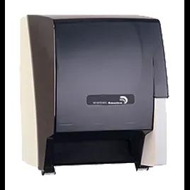 Paper Towel Dispenser ABS Black Manual Hardwound 1/Each
