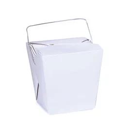 Food Pail 16 OZ Paper White With Wire Handle 500/Case