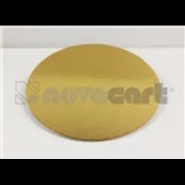 Cake Board 8 IN Paperboard Gold Round Identification 100/Case