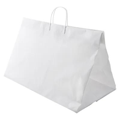 Bag 19X10X12X10 Plastic With Soft Loop Handle Closure Cardboard Bottom Cardboard Top 100/Case