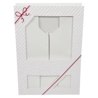 String Ensemble Cake Box 10X10X5 IN Paper White Square String With Window 100/Case