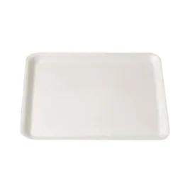 7 Meat Tray 5.81X14.88X0.75 IN Polystyrene Foam White 250/Case