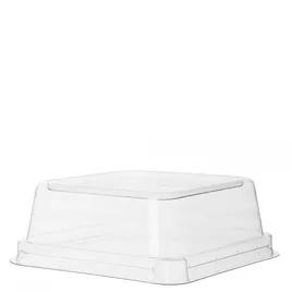 WorldView Lid Dome 5X5X2 IN PLA Clear Square For Container Unhinged 400/Case