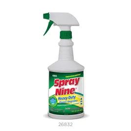Spray Nine® Citrus Scent All Purpose Cleaner 32 FLOZ Multi Surface Heavy Duty Liquid Quaternary Ammonium 12/Case